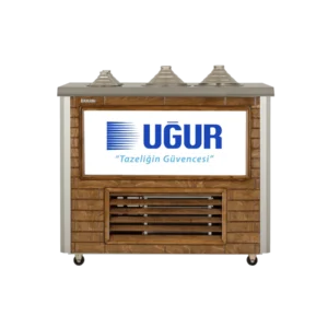 UĞUR UDM 2+2 MF AHŞAP SOSLUKLU Dondurma Fıçıları