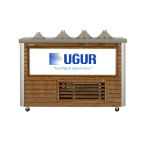 UĞUR UDM 3+2 MF AHŞAP SOSLUKLU Dondurma Fıçıları