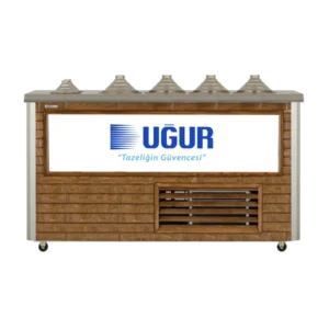 UĞUR UDM 4+2 MF AHŞAP SOSLUKLU Dondurma Fıçıları