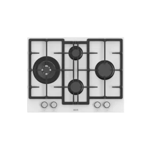 UĞUR UAO 6541W1 BCO EDR1 4 Gözlü Geniş Bek Aralıklı Ankastre Cam Ocak