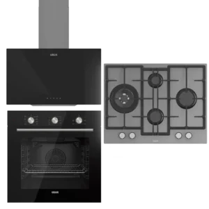 UĞUR Chef İnox 3'Lü Ankastre Set