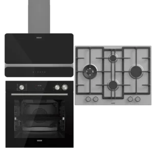 UĞUR Premium Steam Chef İnox 3'Lü Ankastre Set