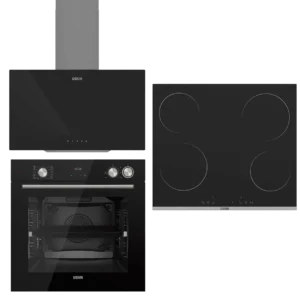 UĞUR Yeni Steam Chef Elektrikli 3'Lü Ankastre Set